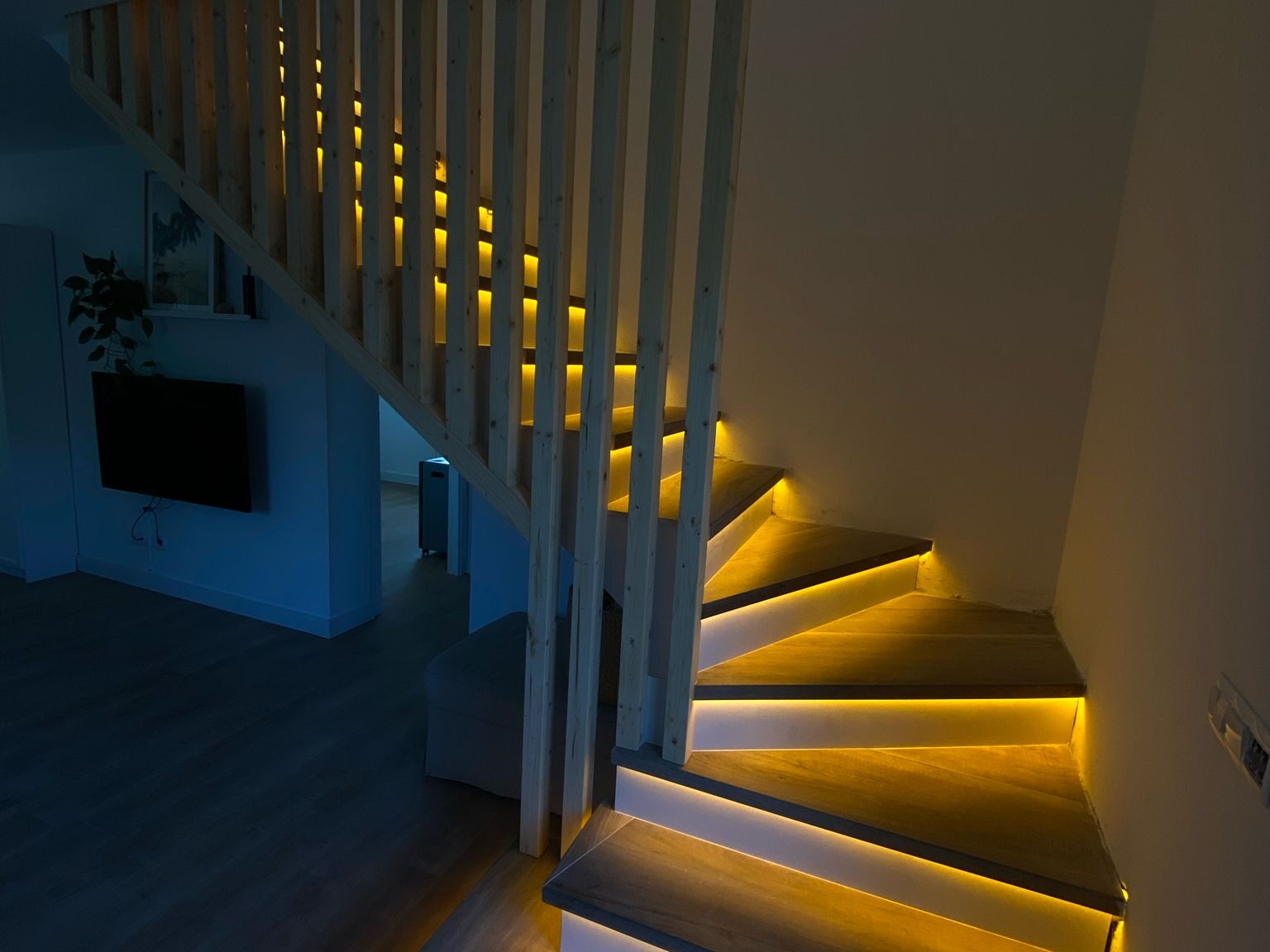 Barandilla interior moderna.