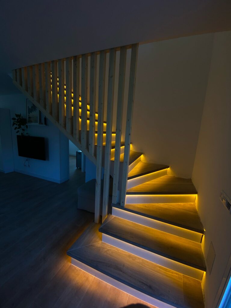 Barandilla interior moderna.