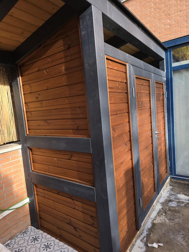 Detalle armario de exterior