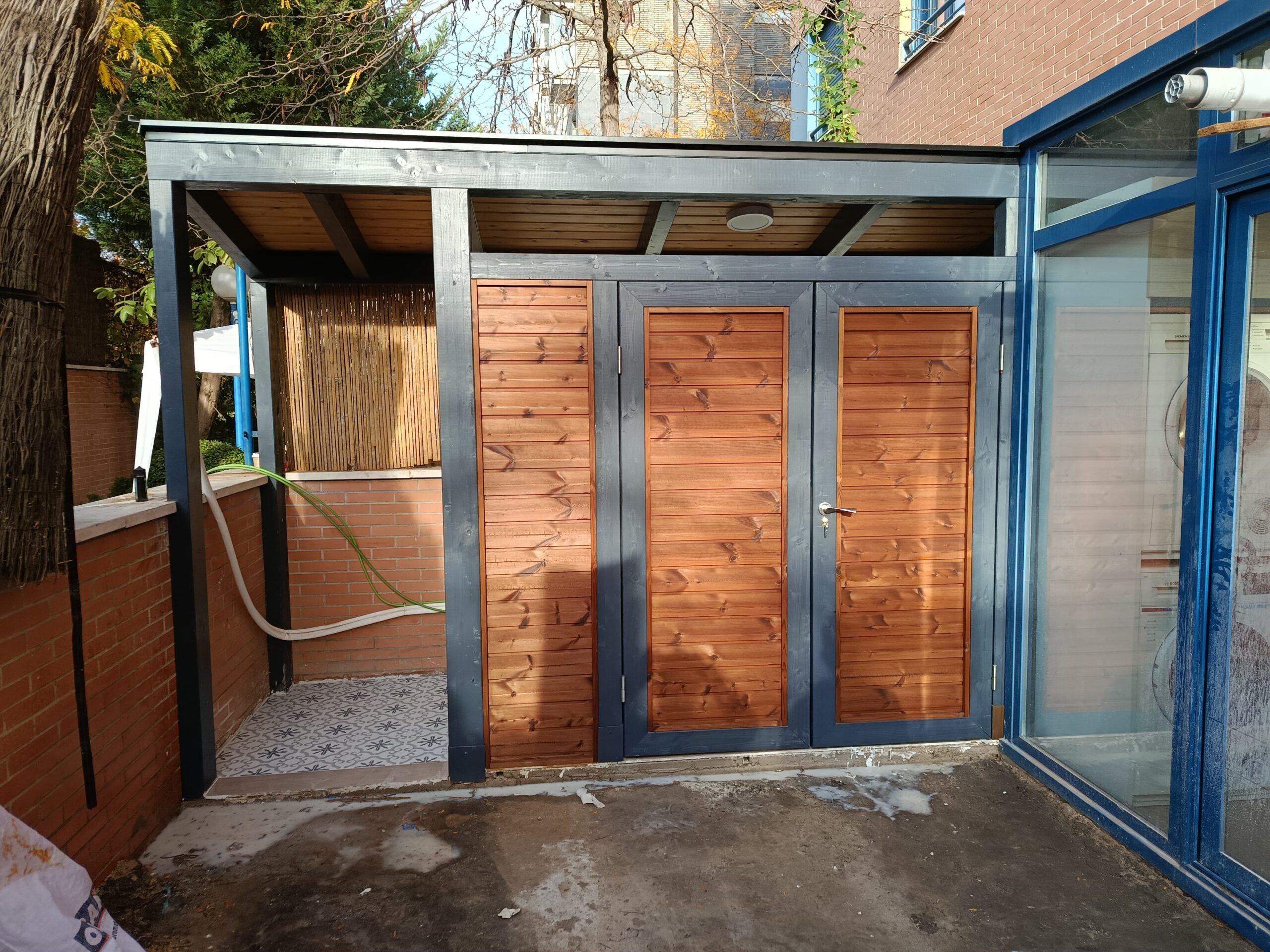 Armario de exterior en Sanchinarro