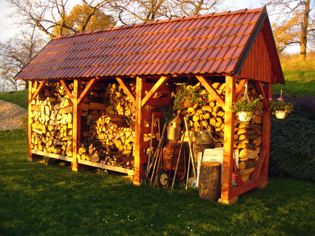 Caseta leñero