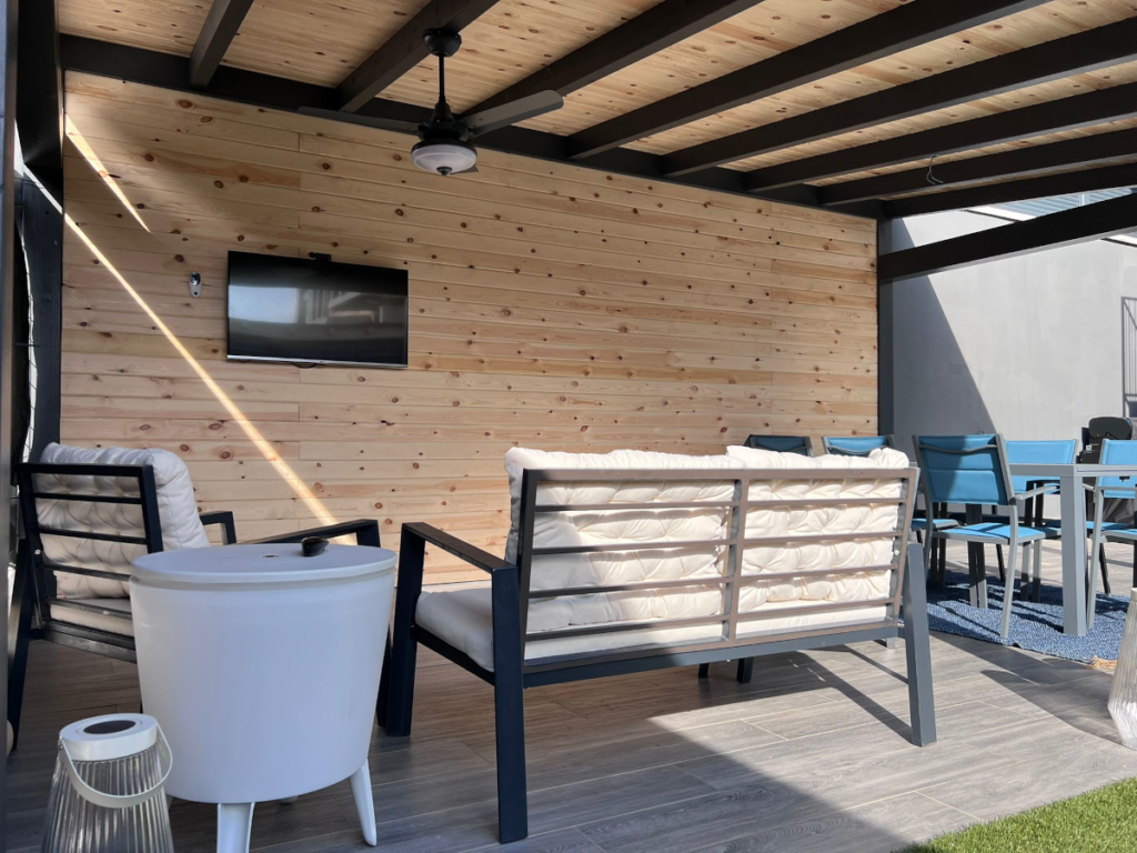 En la imagen se ve el interior terminado